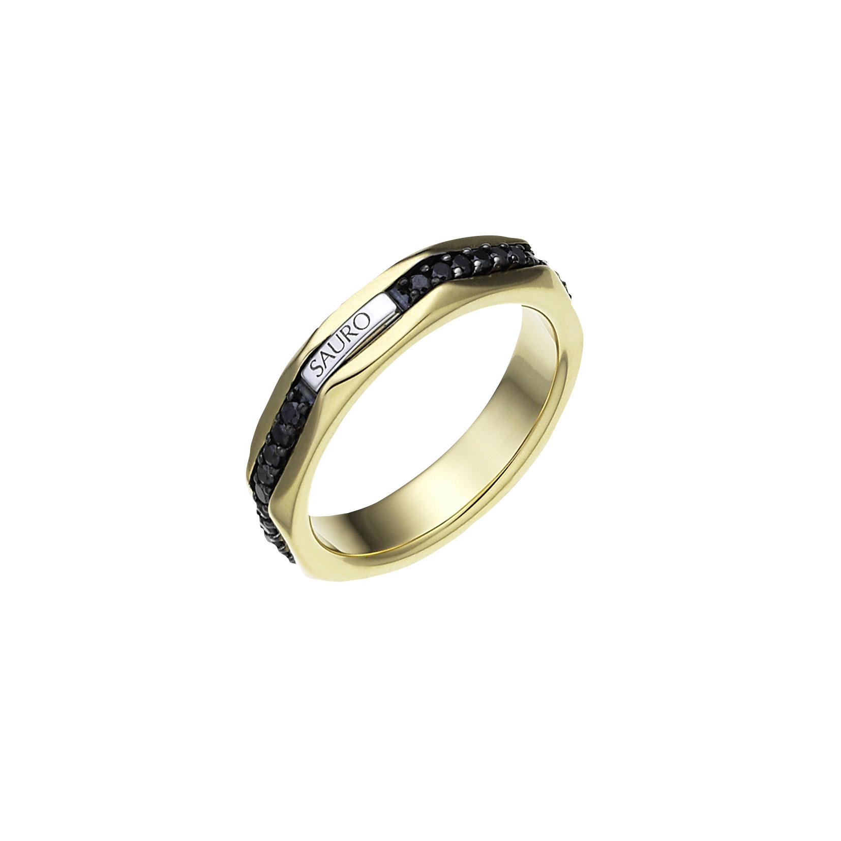 Ross Gold Band For Men | A Sturdy Gold Band For Her | CaratLane