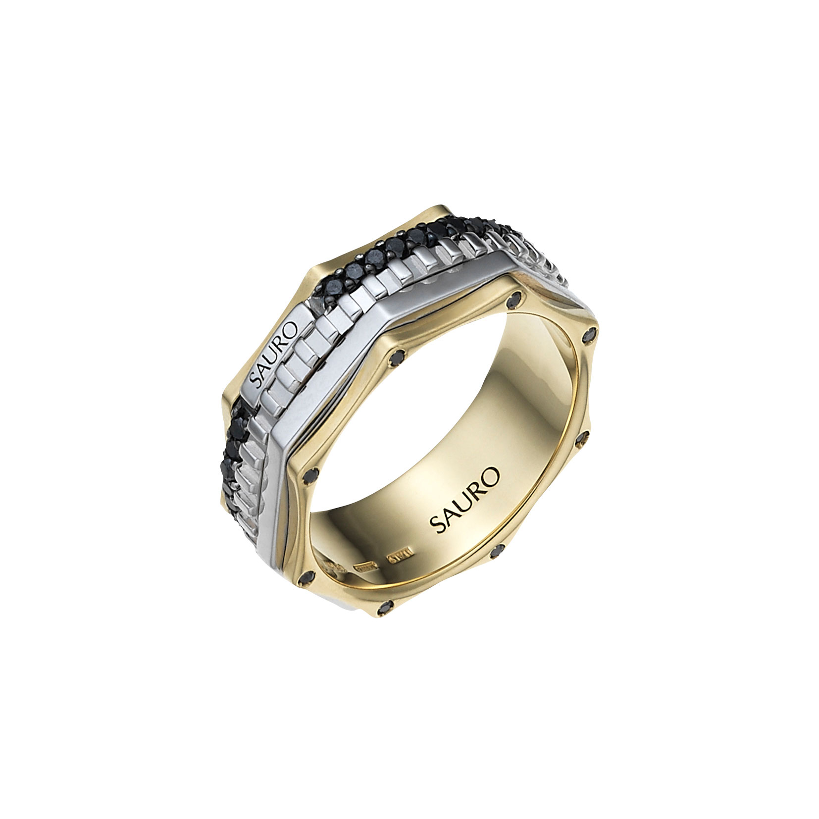 Buy KISNA Real Diamond Jewellery 14KT Rose Gold SI Diamond Ring for Men |  Him S7 at Amazon.in