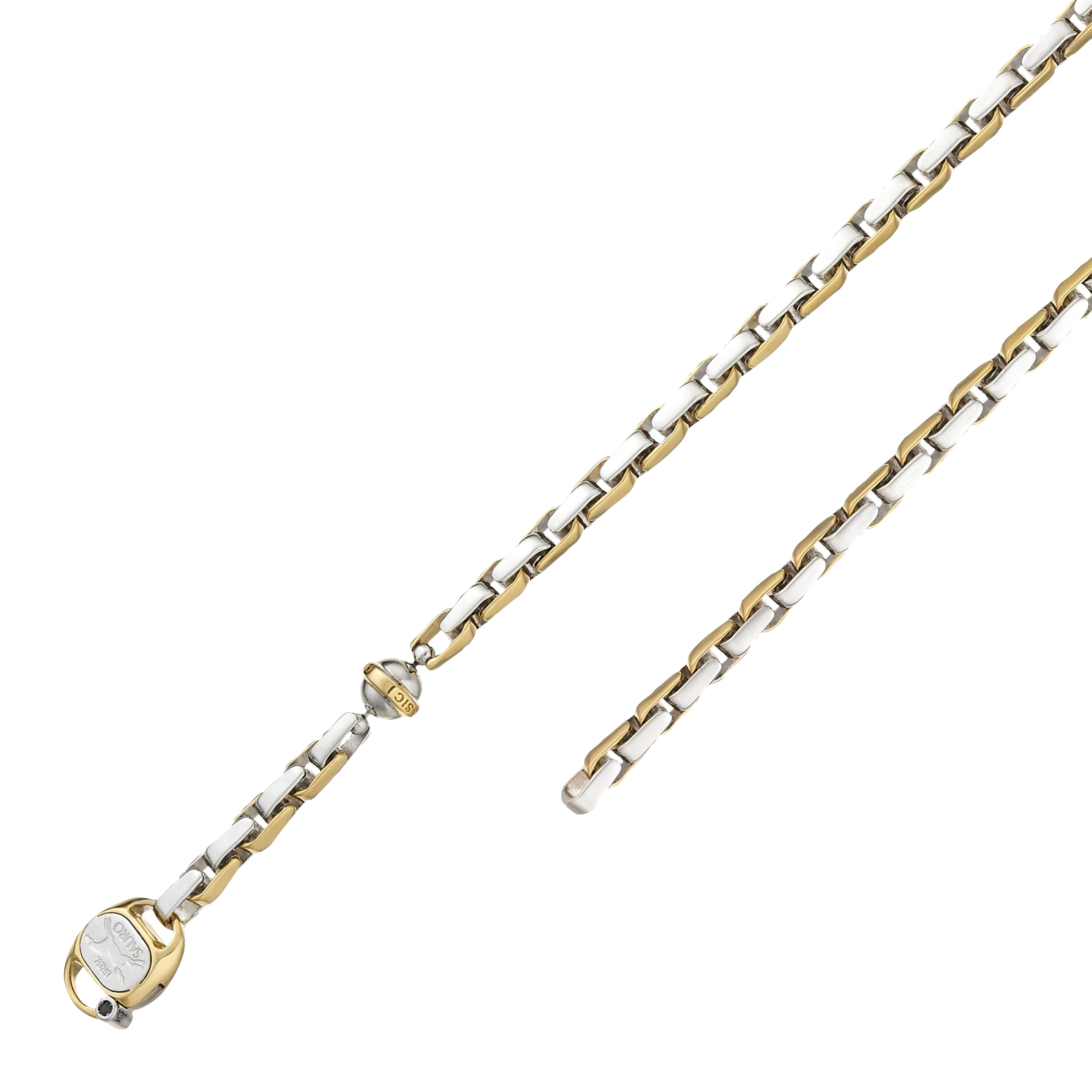 Necklaces for men, pendants: gold and diamonds - Cartier