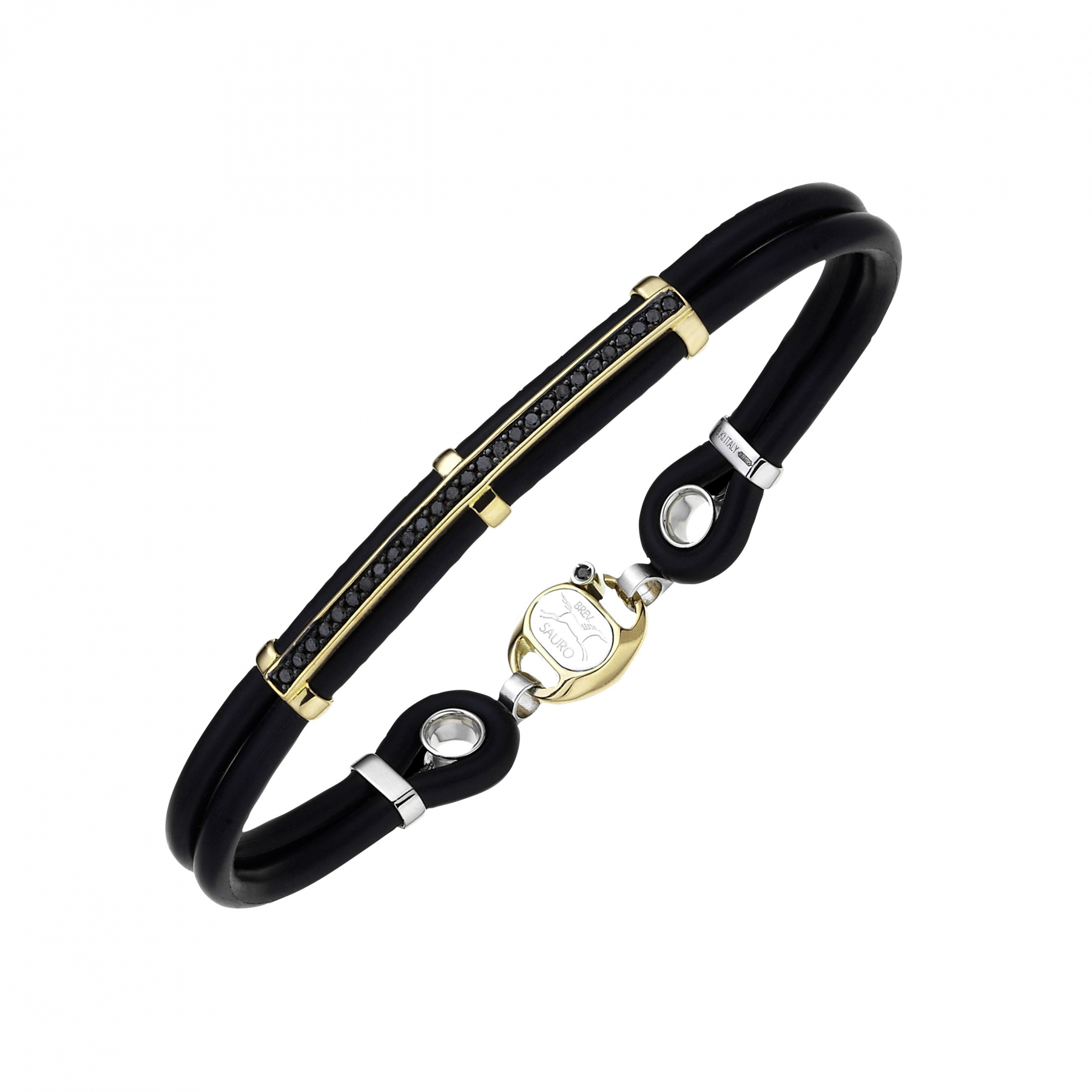 Pure Gold Bracelet For Women Men Bamboo Festival Elbow Tube Black Stering  Bangle | eBay