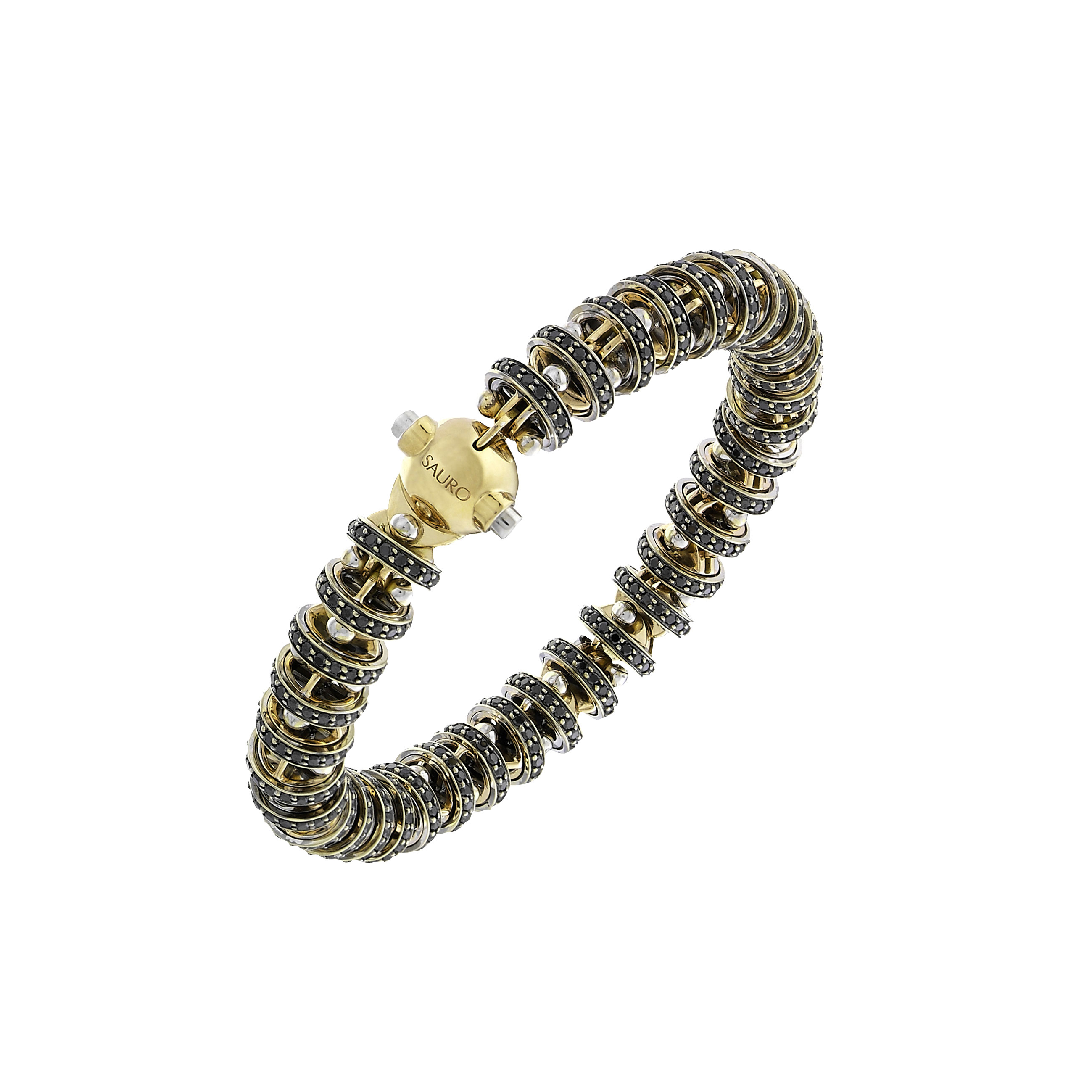 18k Gold Stretch Bracelet - Jacqui Larsson Fine Jewellery