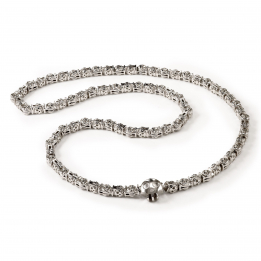 Pirata Large Silver Link Necklace